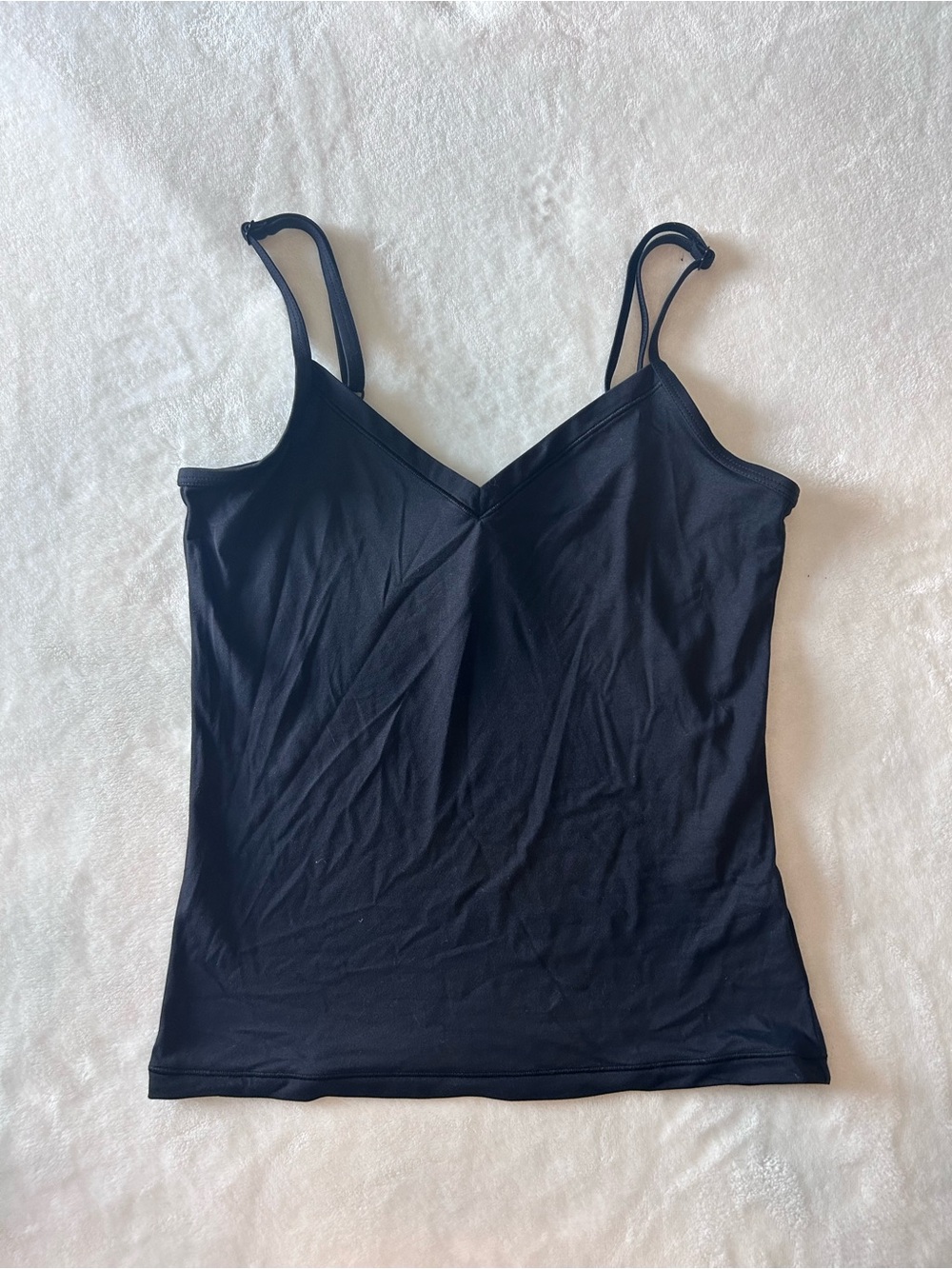 Wilfred Black V-Neck Double-Strap Cami